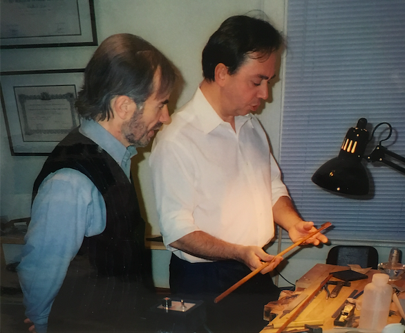 Benoît and Jean-Luc Ponty, Boston, 2003.